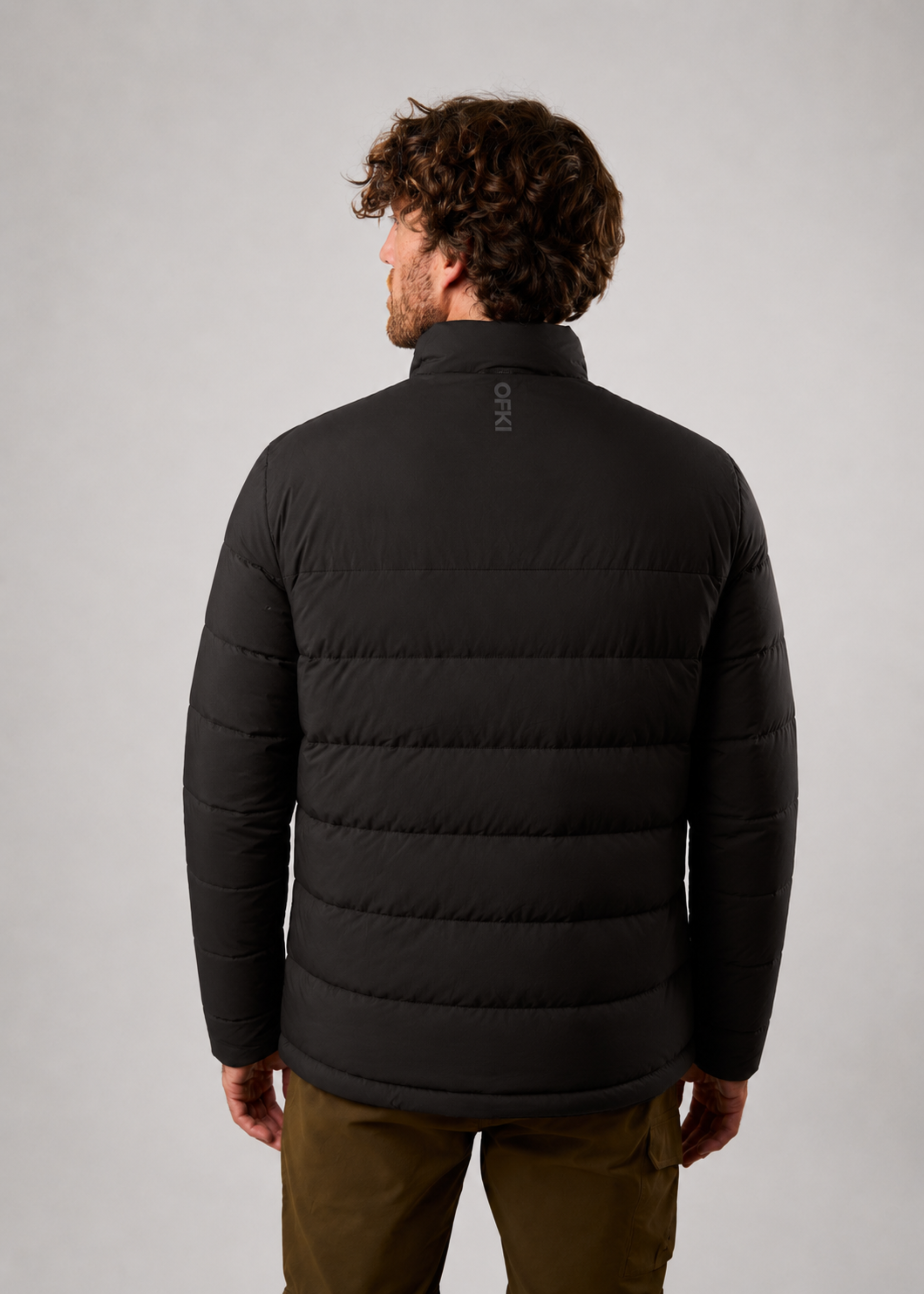 Parka Treva Pluma Sin Gorro Hombre