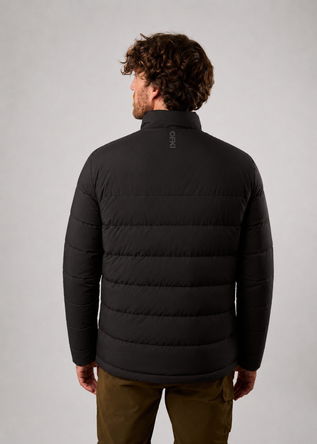 Parka Treva Pluma Sin Gorro Hombre