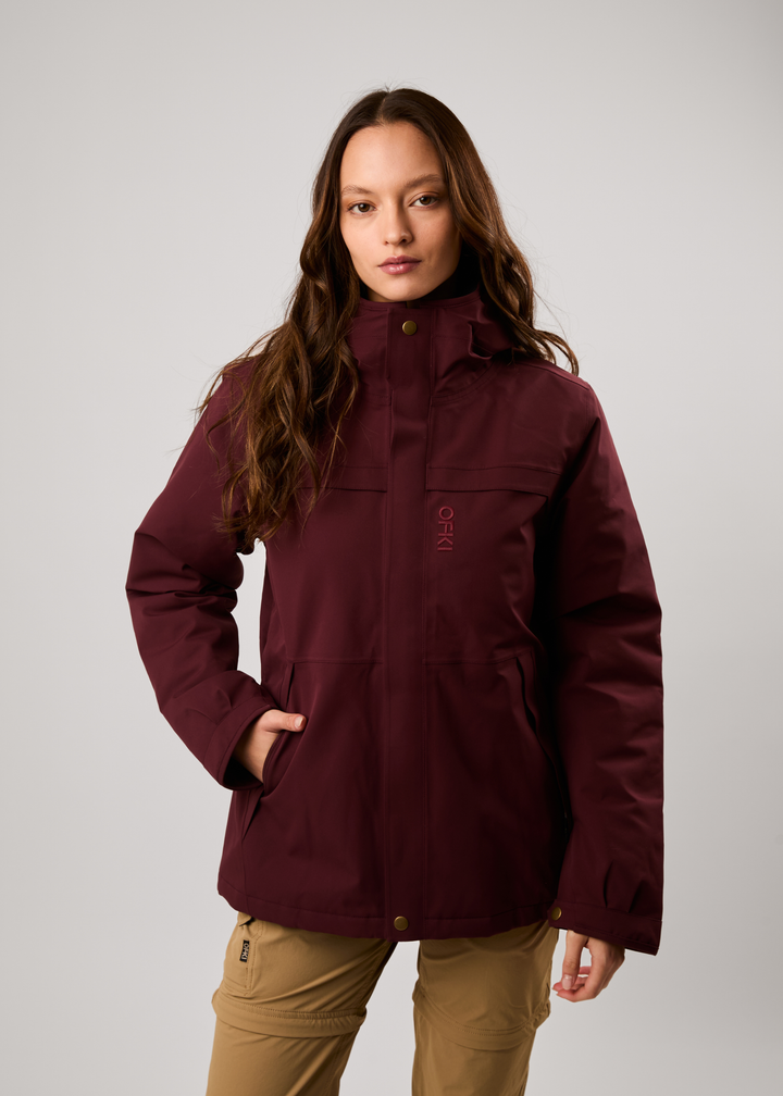 Impermeable Niva PatagonWool Mujer