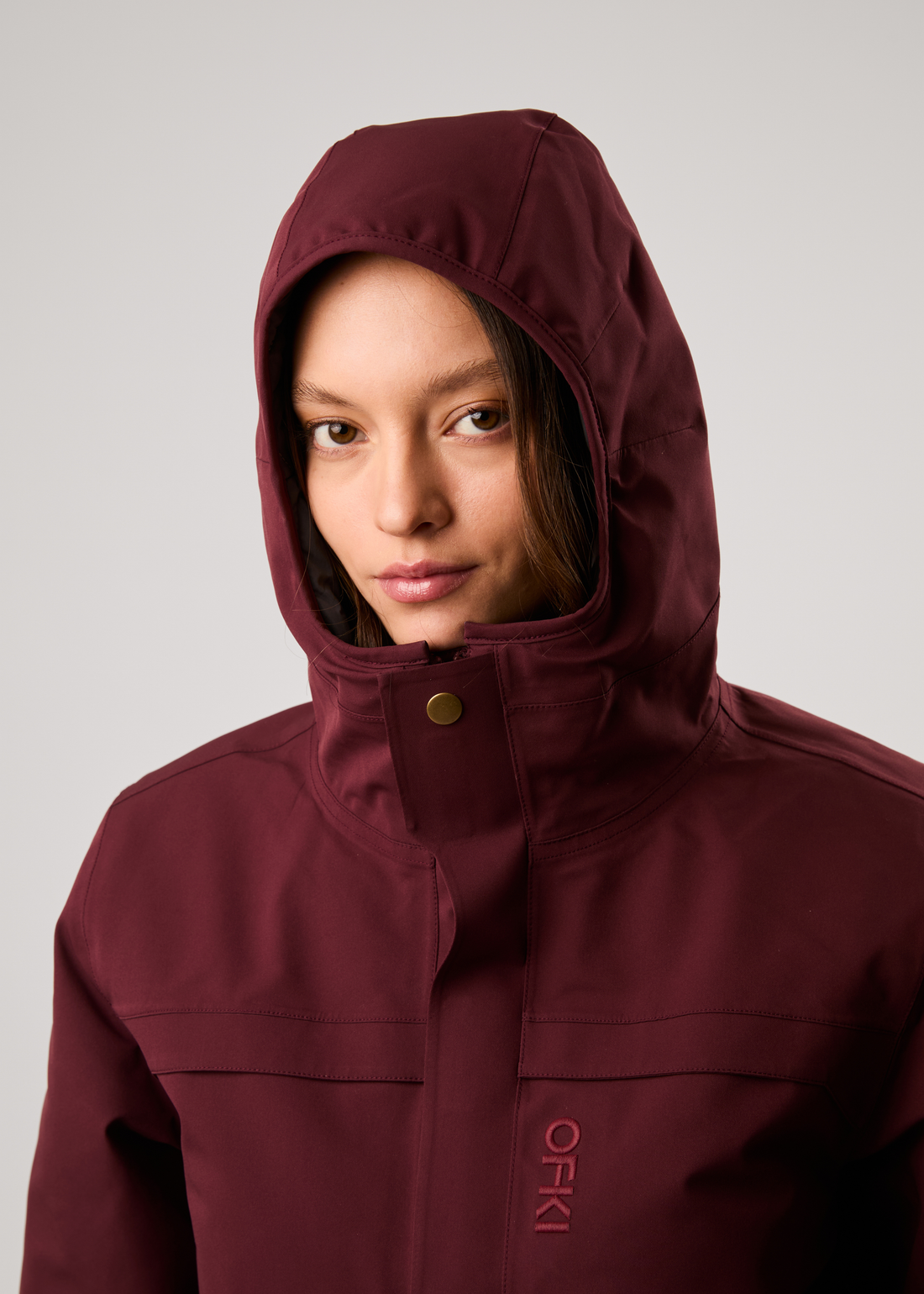 Impermeable Niva PatagonWool Mujer