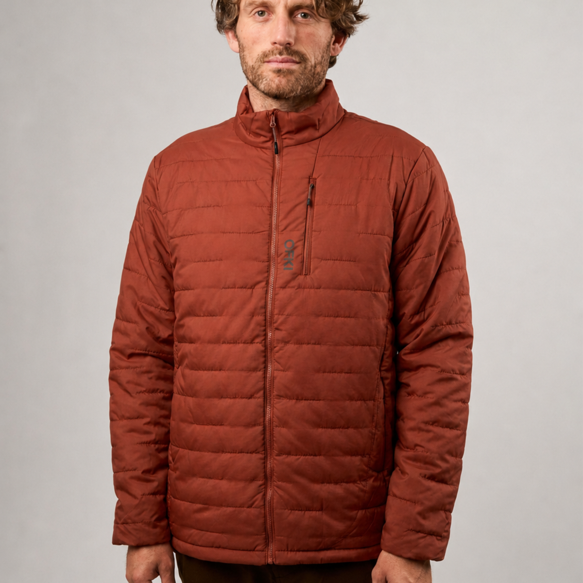 Parka Merun Lana Hombre / Outdoor / PatagonWool / OFKI – Ofki Outdoor