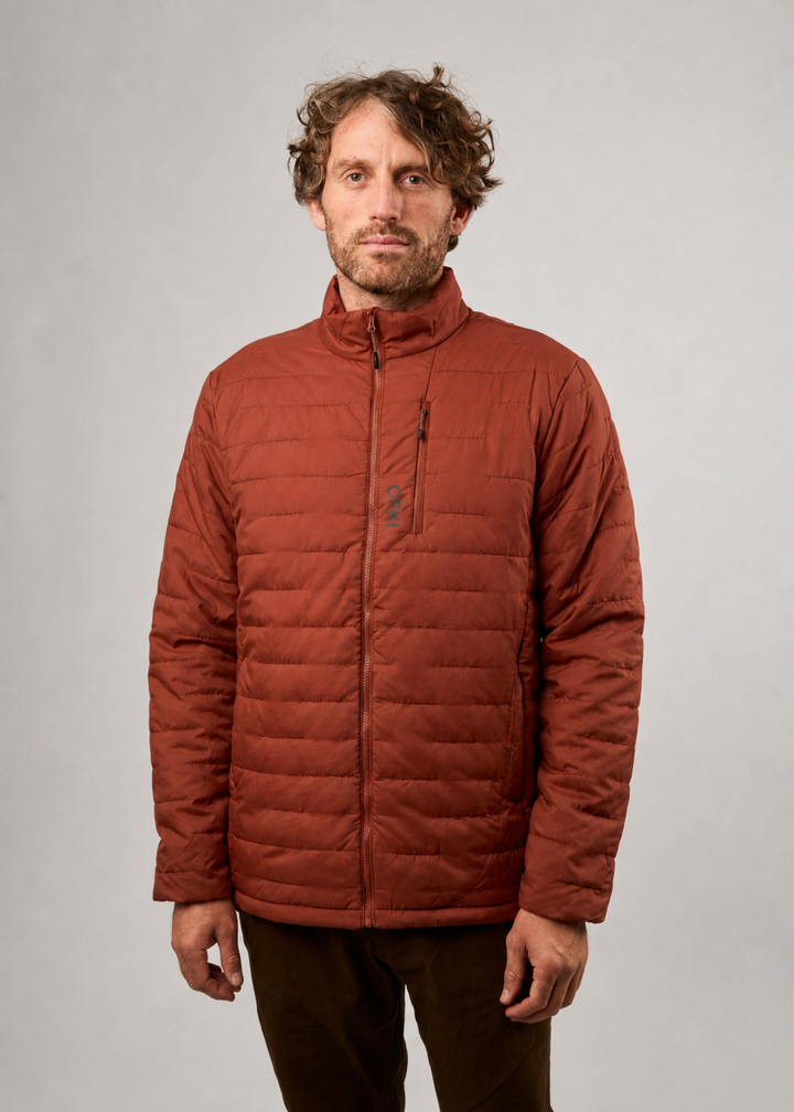 Parka Merun PatagonWool Hombre
