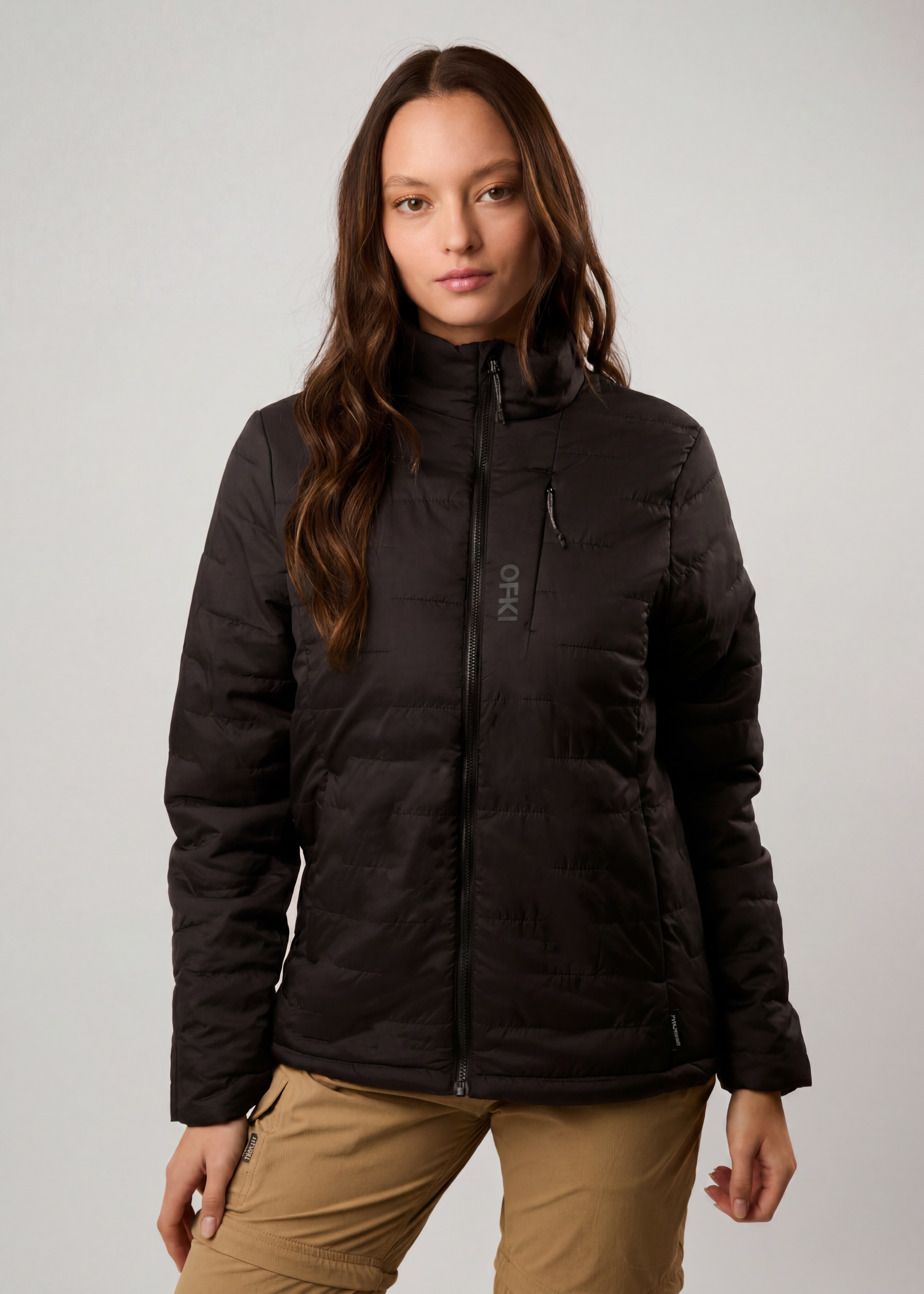 Parka Merun PatagonWool Mujer