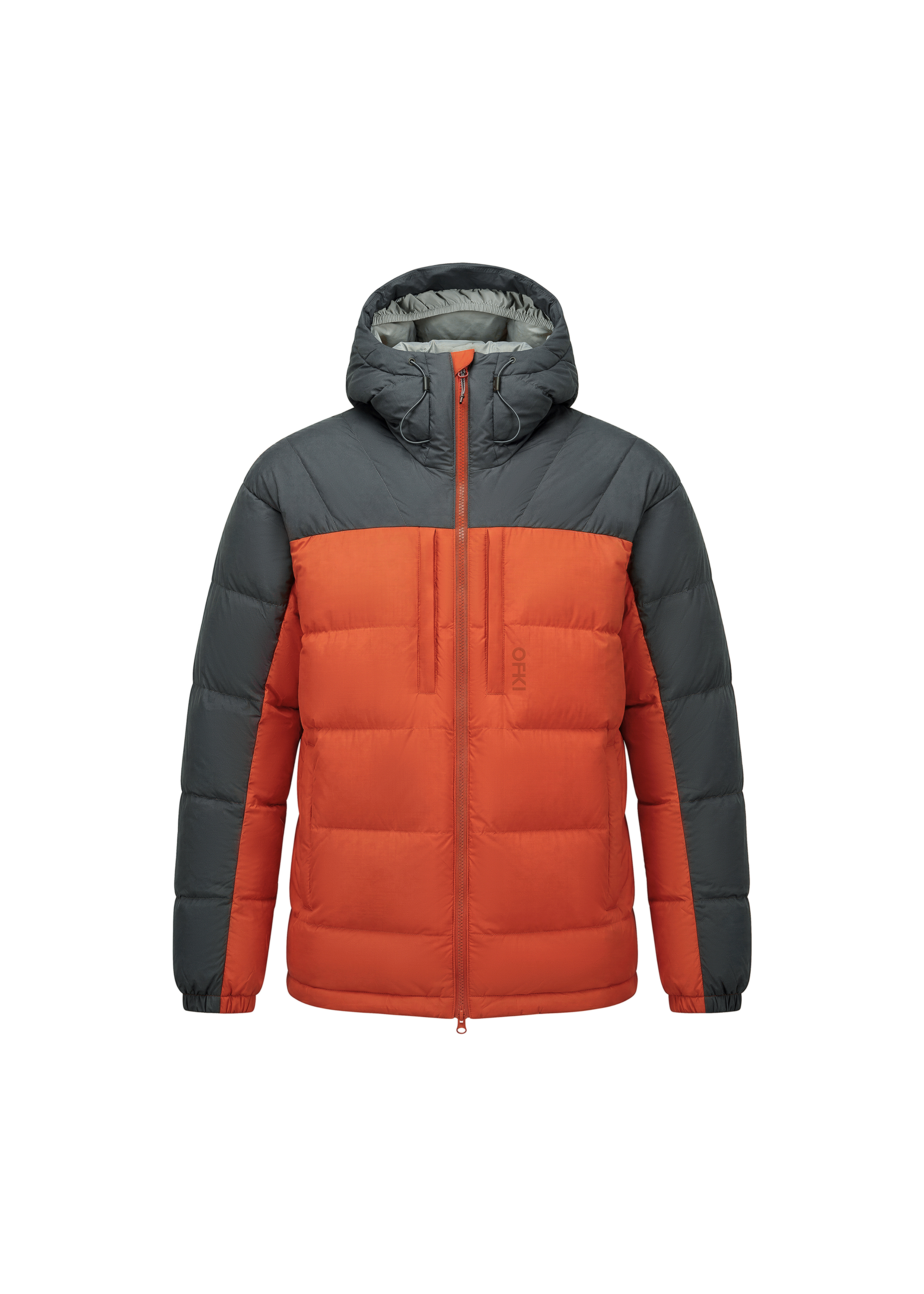 Parka Kuren Pluma Con Gorro Hombre