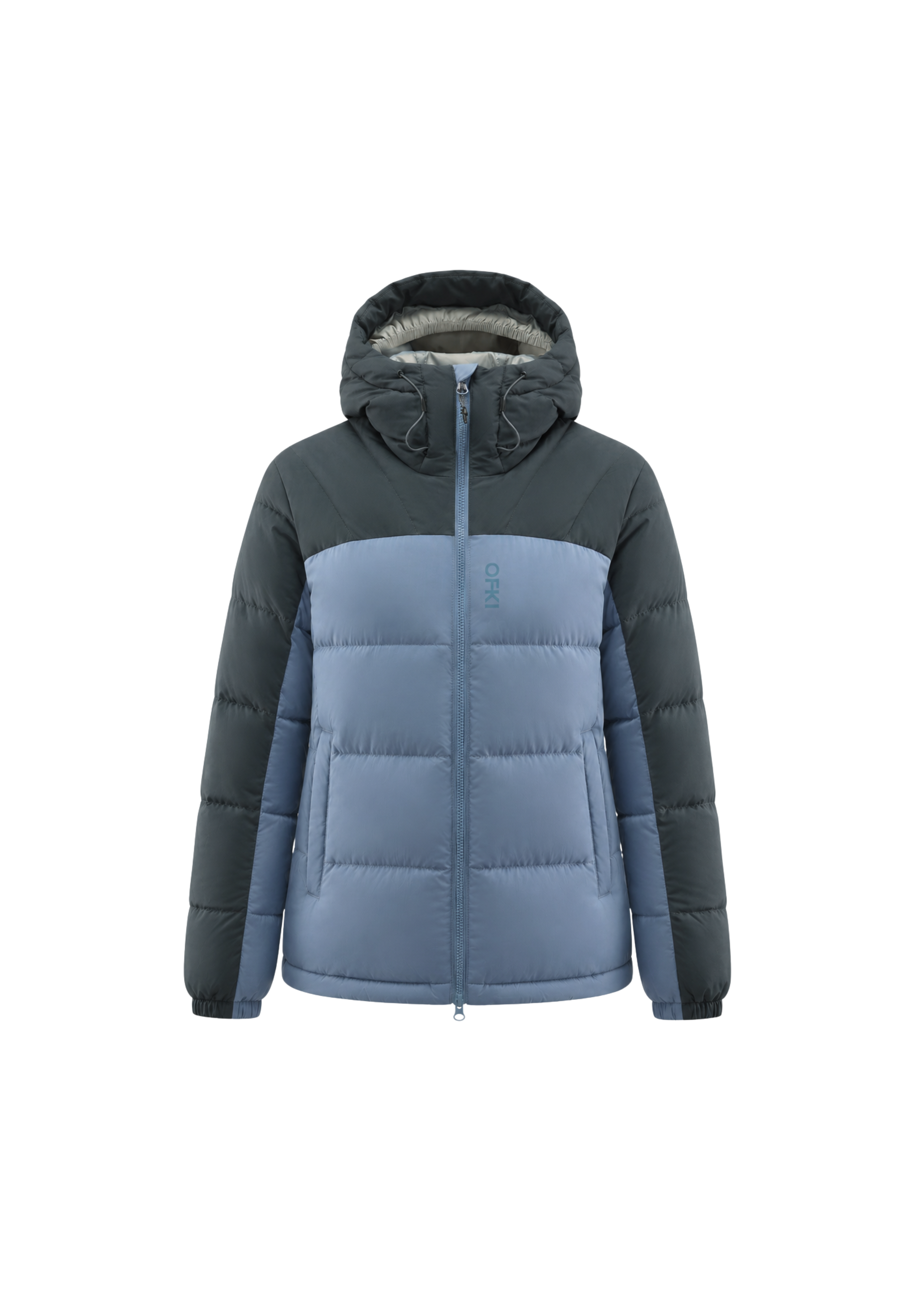 Parka Kuren Pluma Con Gorro Mujer