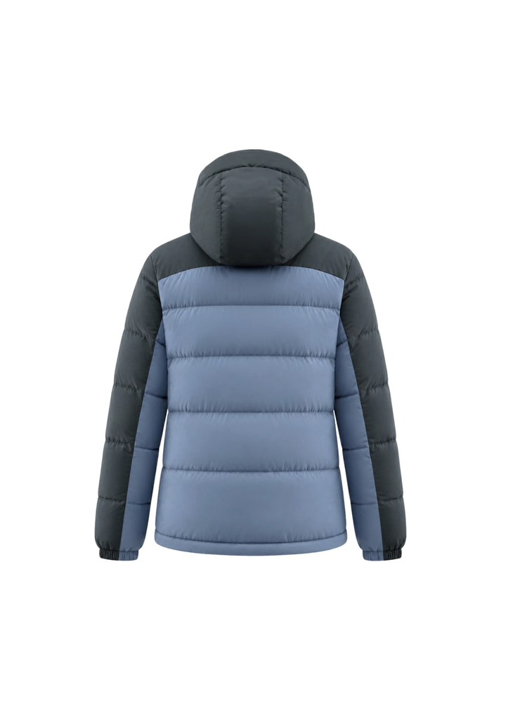 Parka Kuren Pluma Con Gorro Mujer
