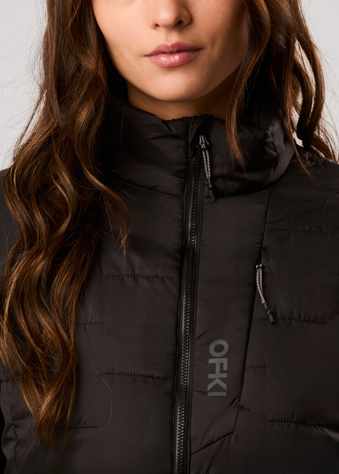 Parka Merun PatagonWool Mujer