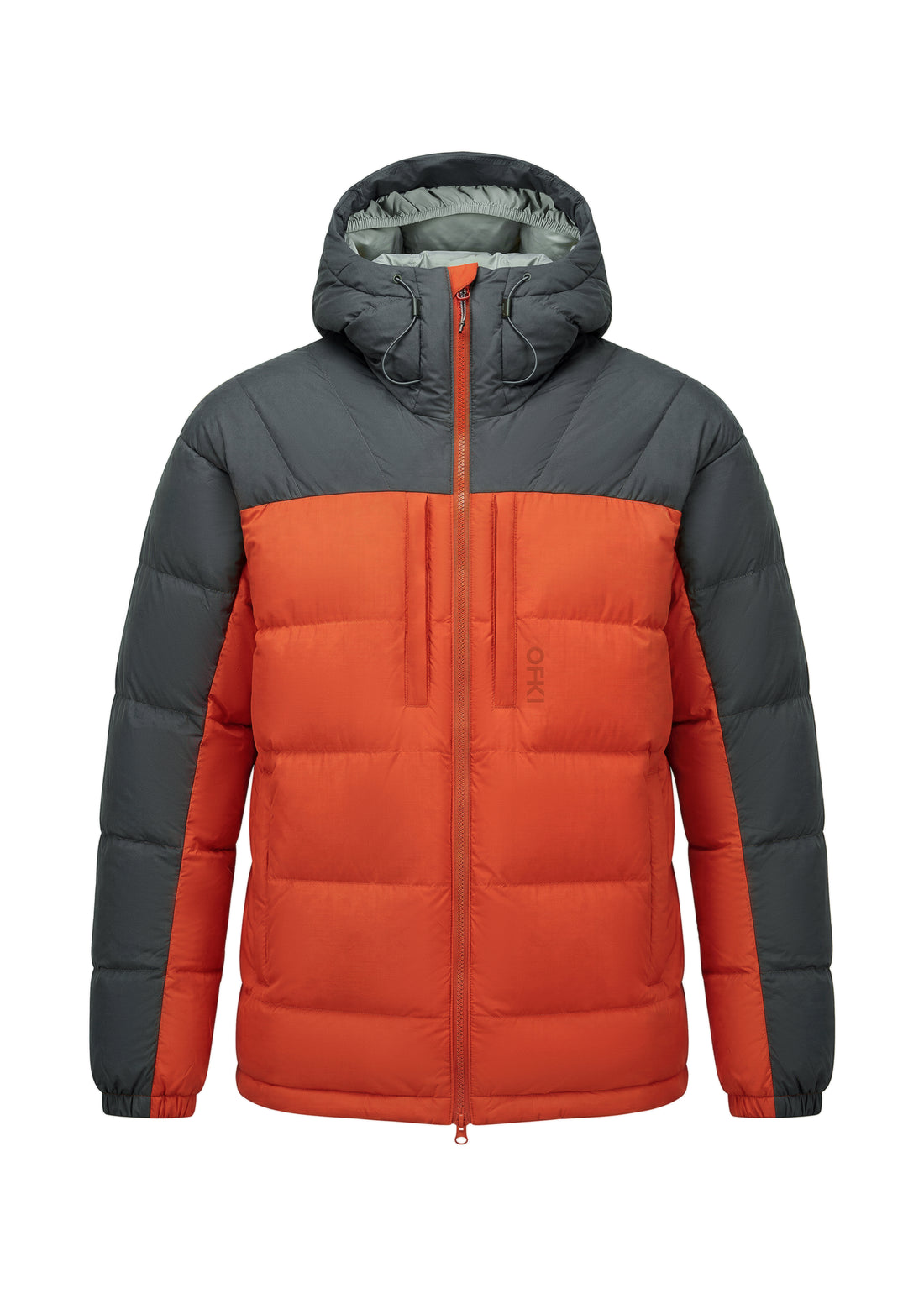 Parka Kuren Pluma Con Gorro Hombre