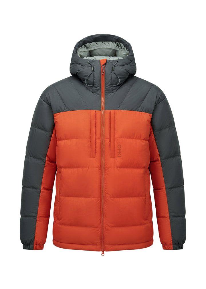 Parka Kuren Pluma Con Gorro Hombre