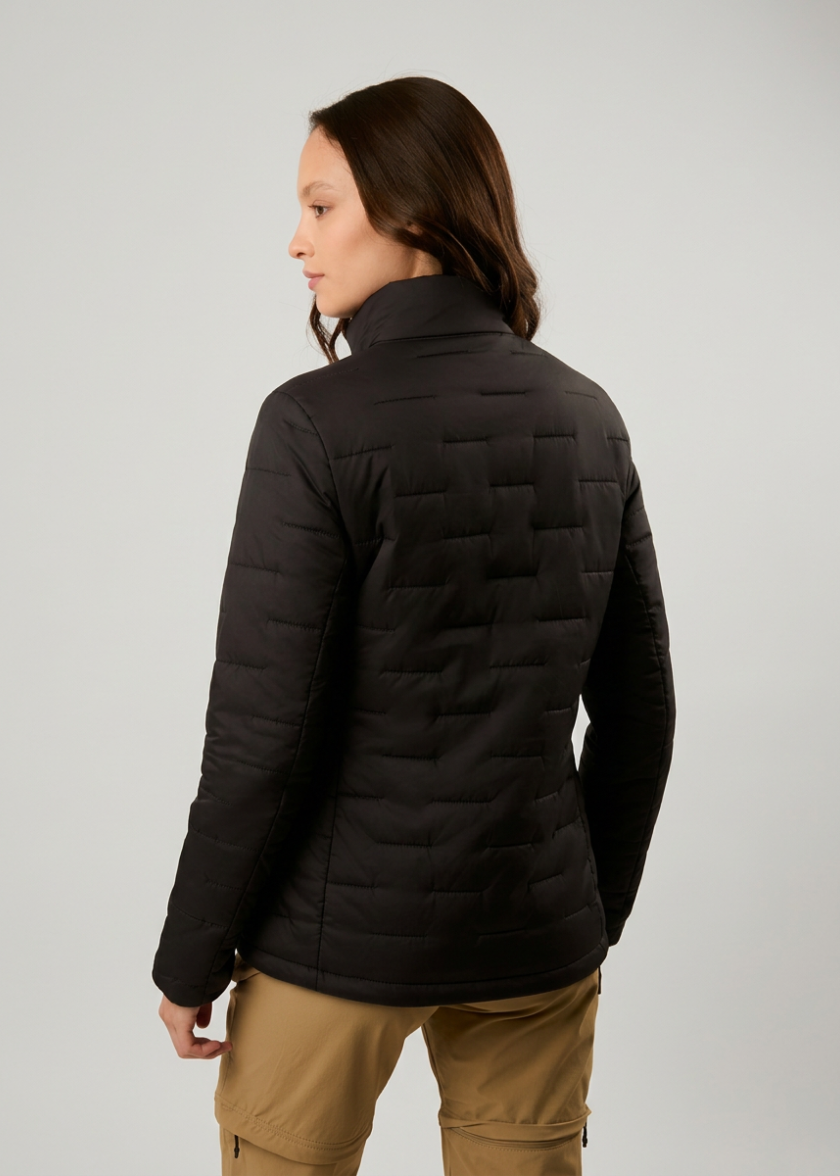 Parka Merun PatagonWool Mujer