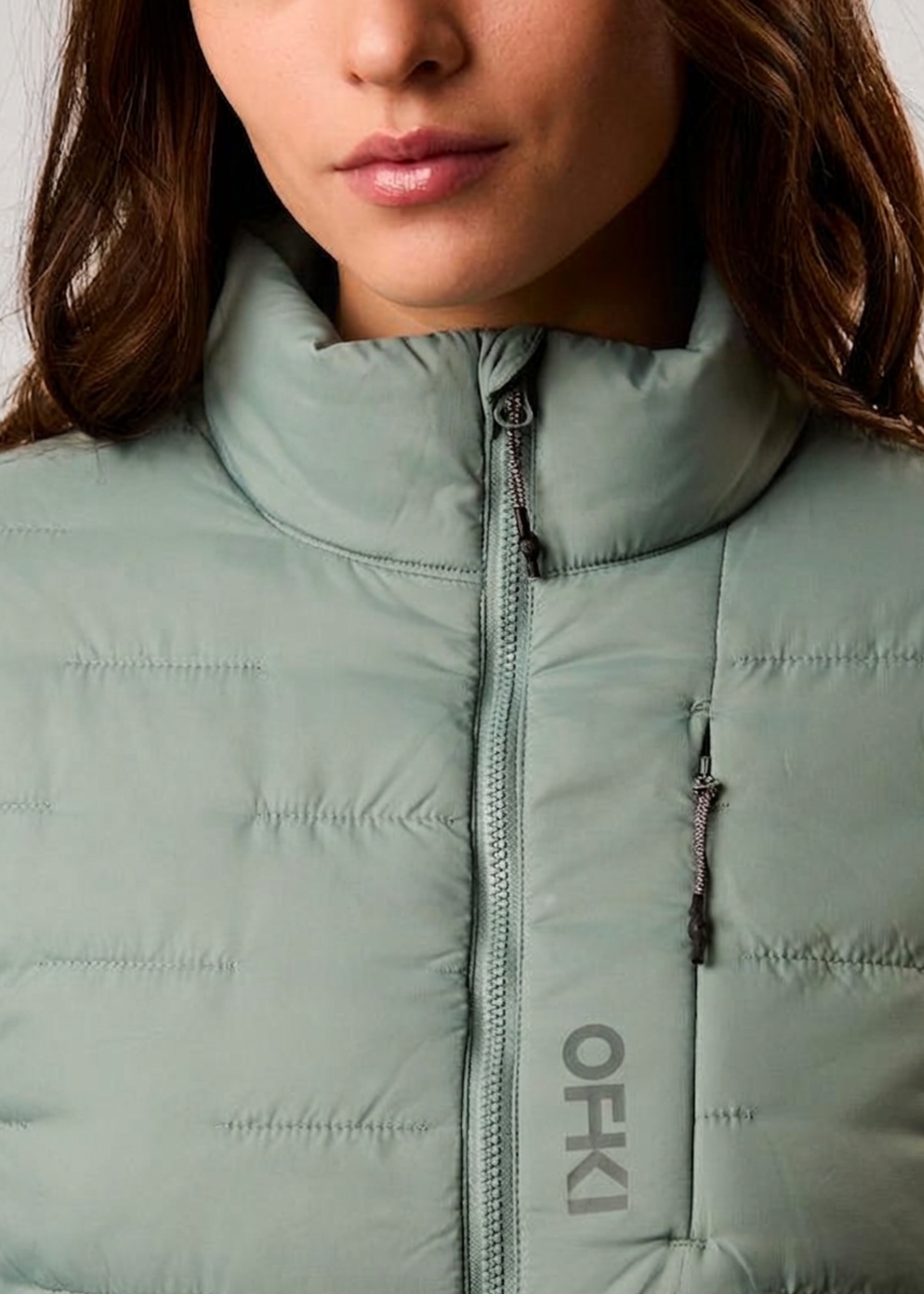 Parka Merun PatagonWool Mujer