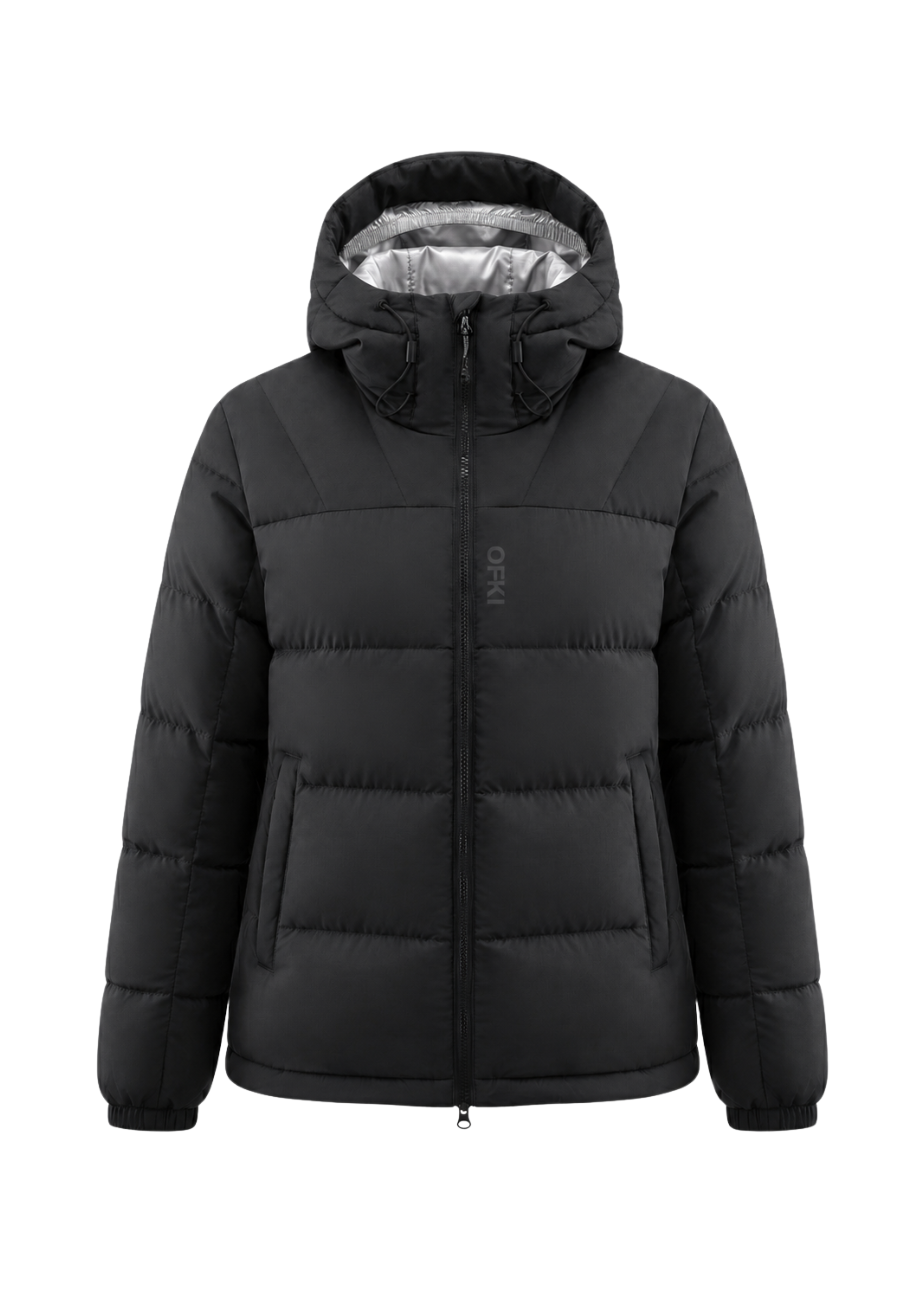 Parka Kuren Pluma Con Gorro Mujer