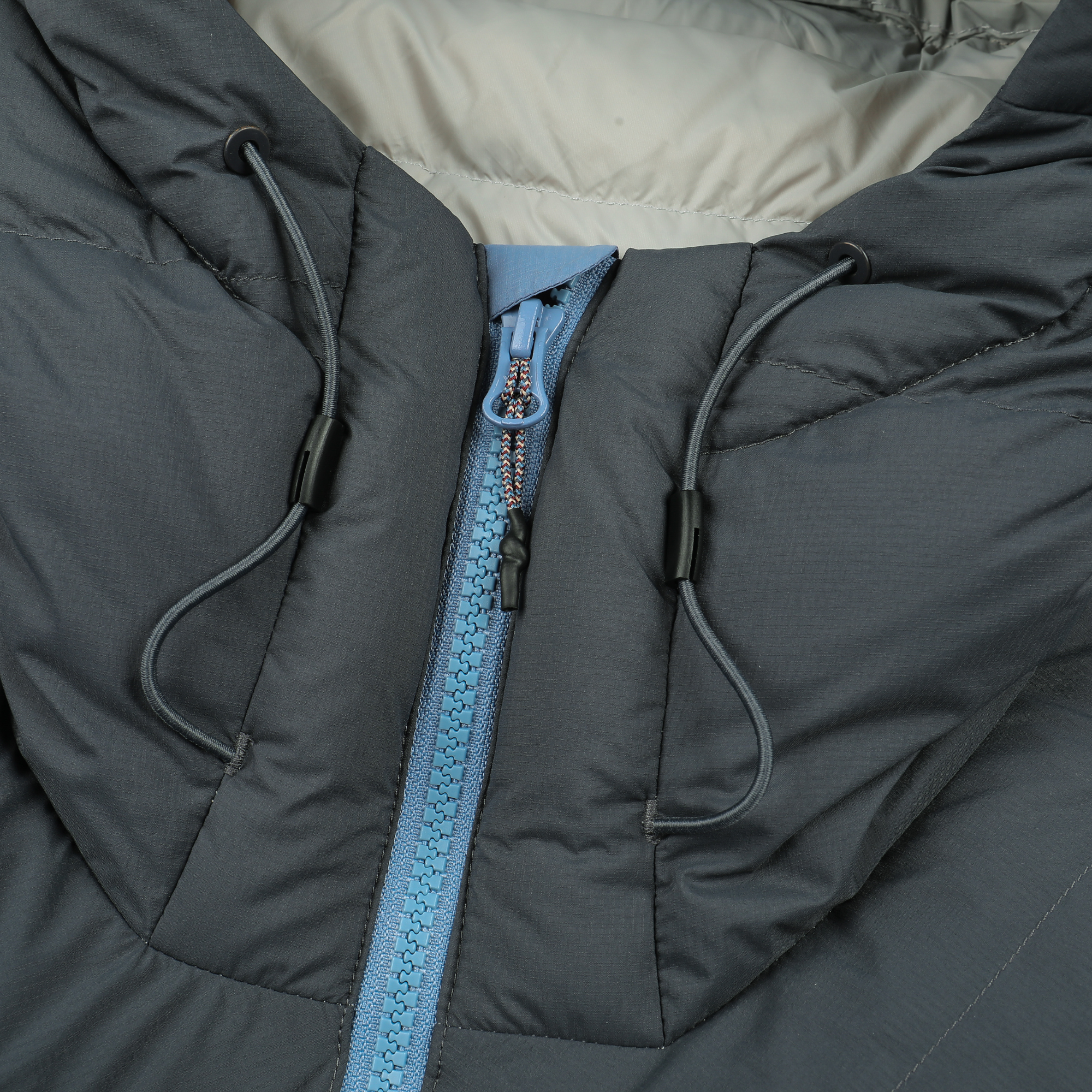 Parka Kuren Pluma Con Gorro Mujer