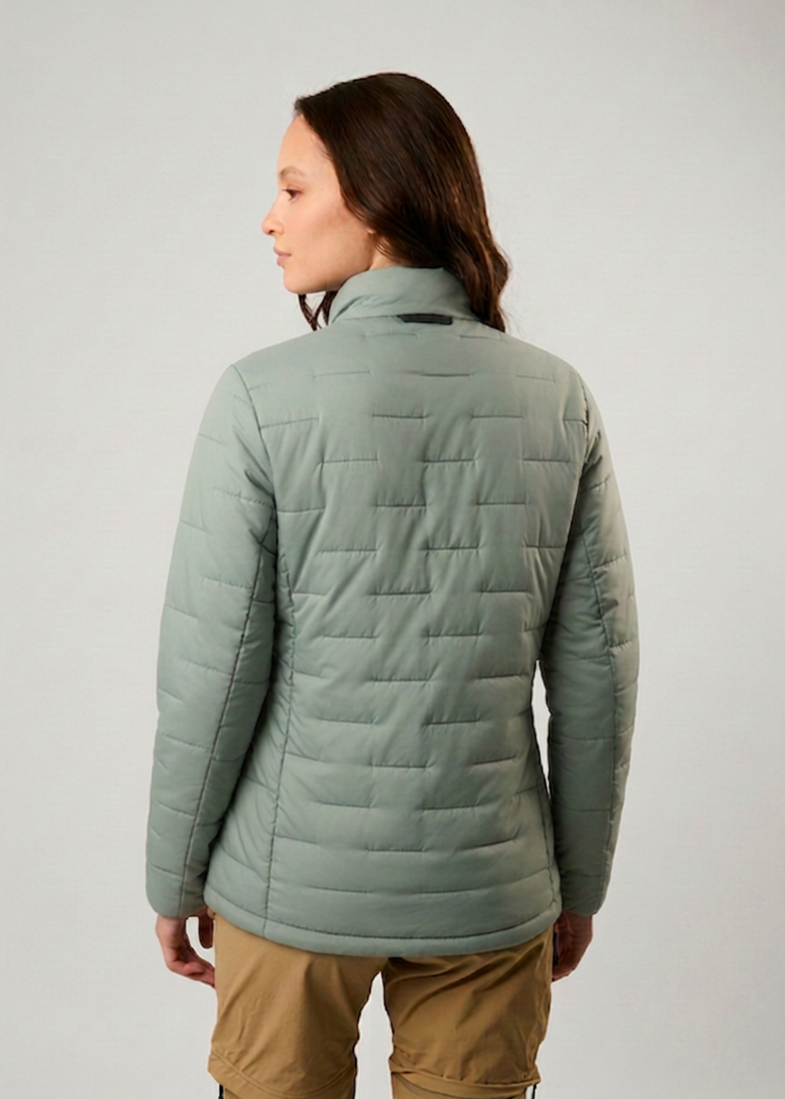 Parka Merun PatagonWool Mujer