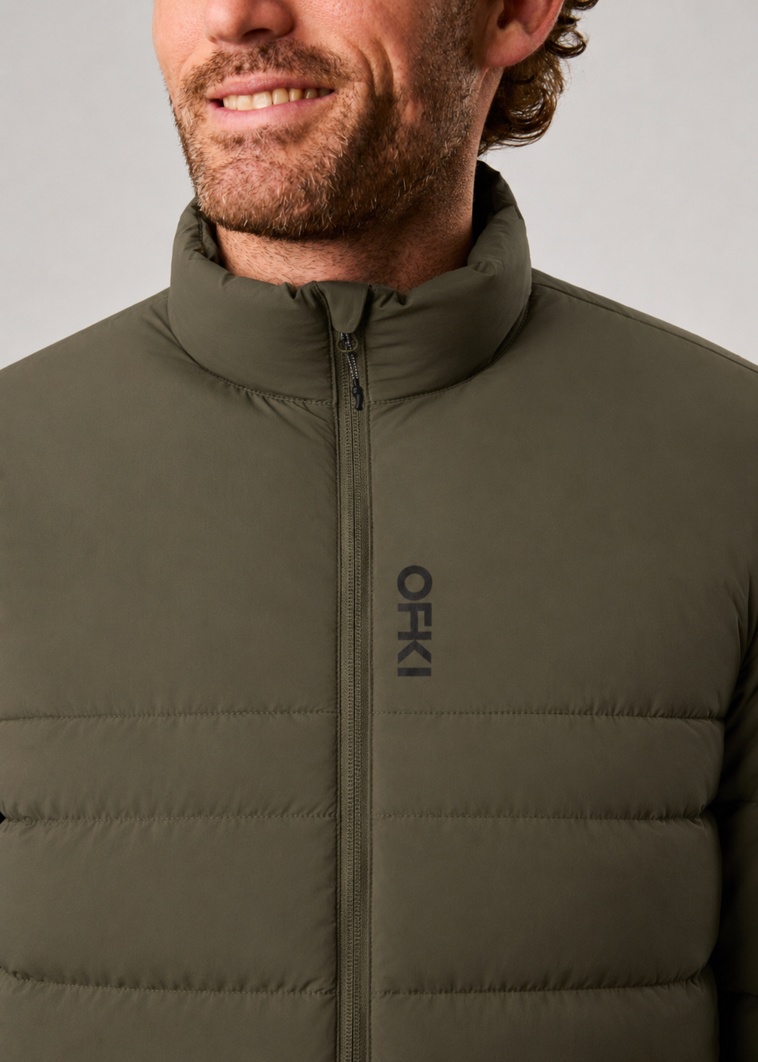 Parka Treva Pluma Sin Gorro Hombre