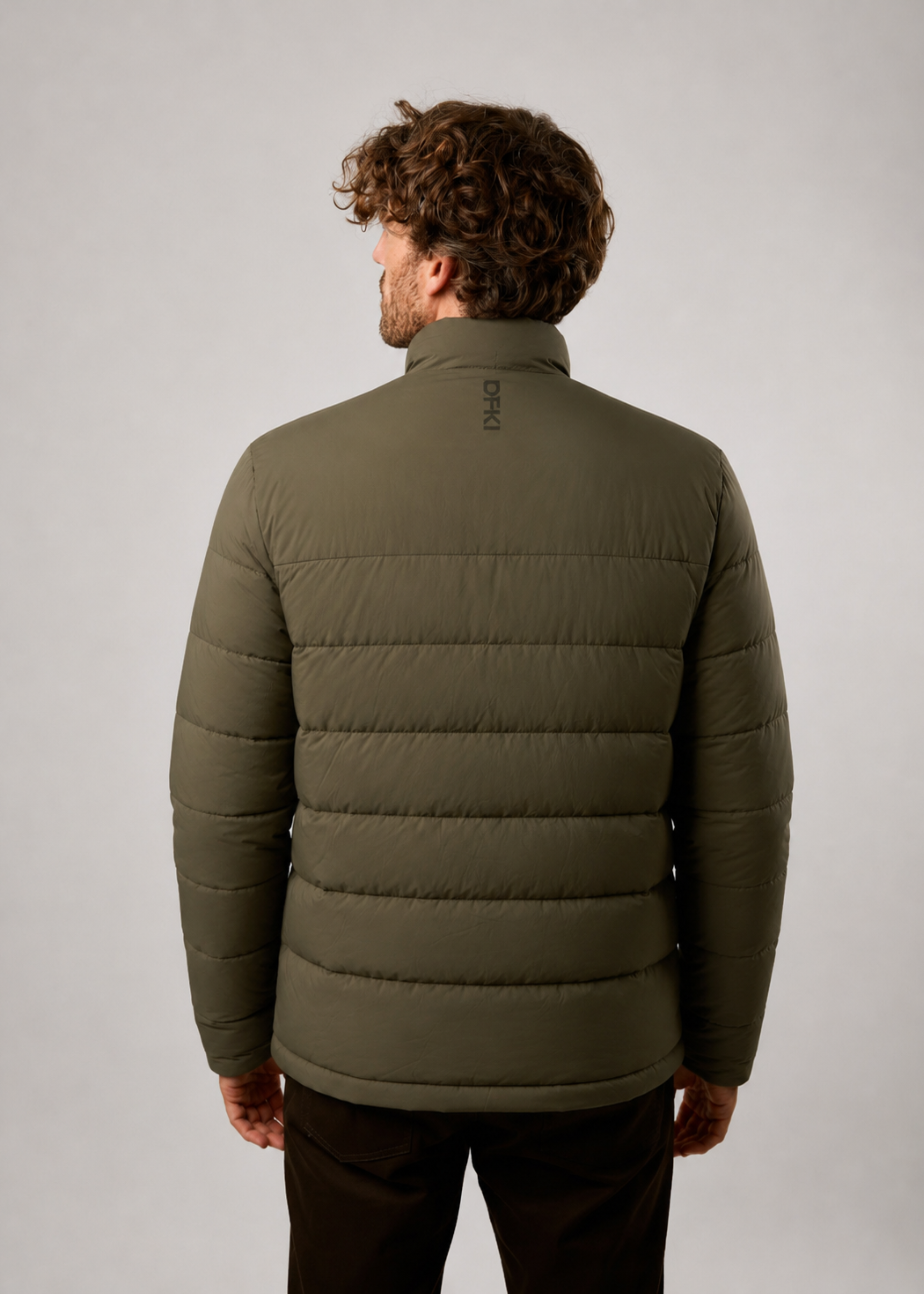Parka Treva Pluma Sin Gorro Hombre