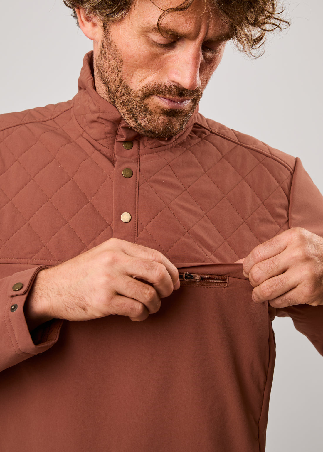 Chaqueta Zulak Padding Lana Merino Hombre