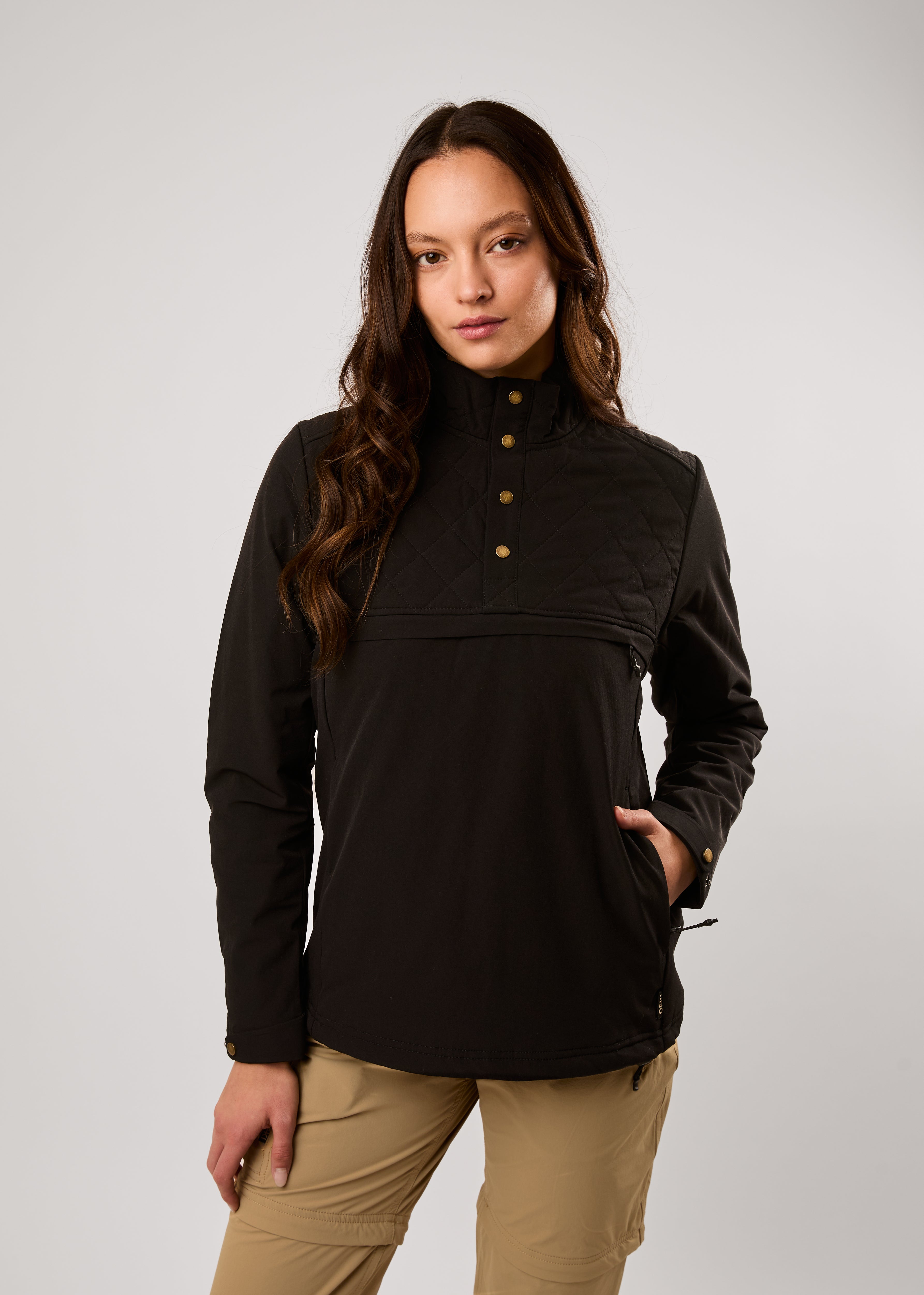 Chaqueta Zulak Padding Lana Merino Mujer