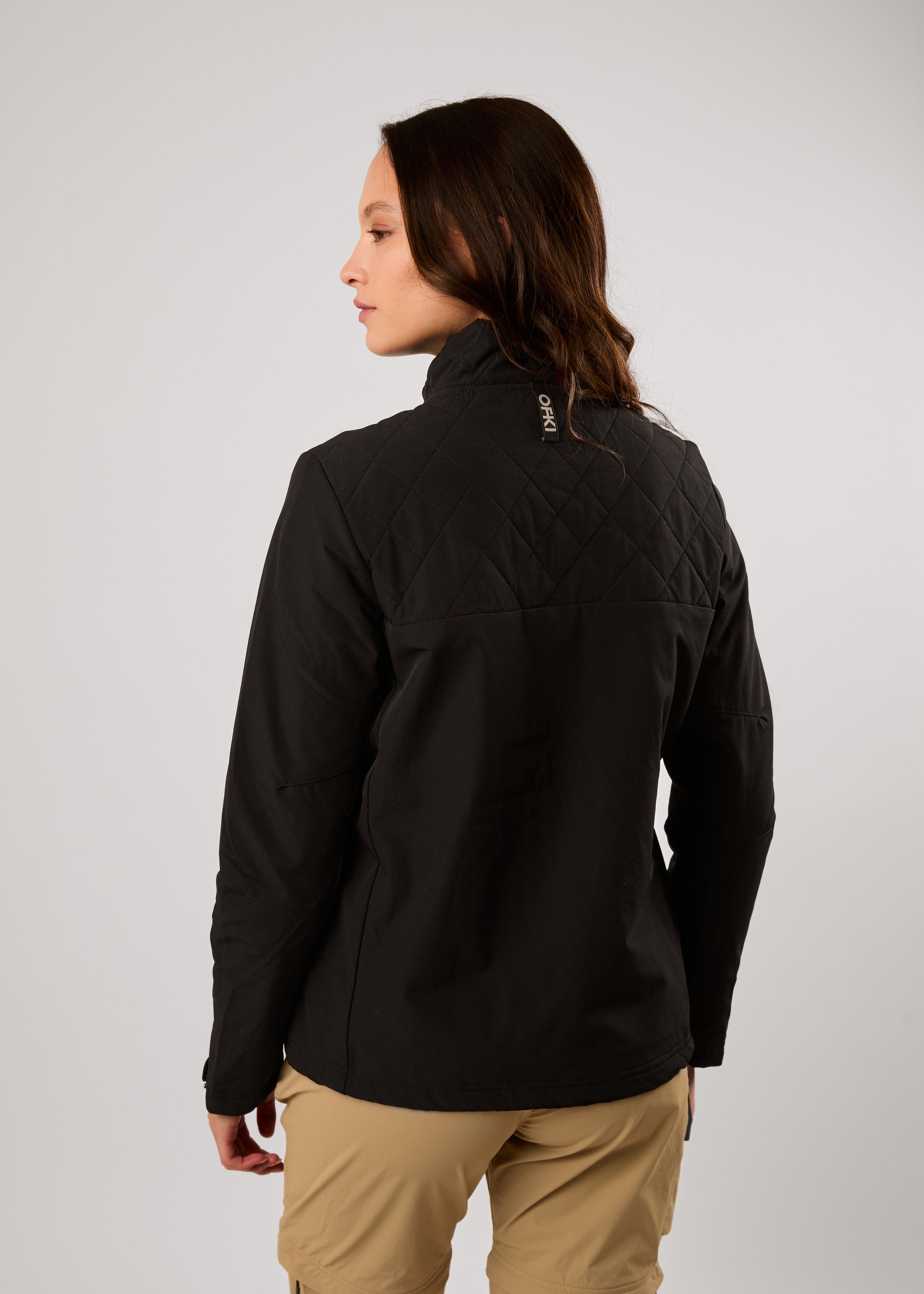 Chaqueta Zulak Padding Lana Merino Mujer