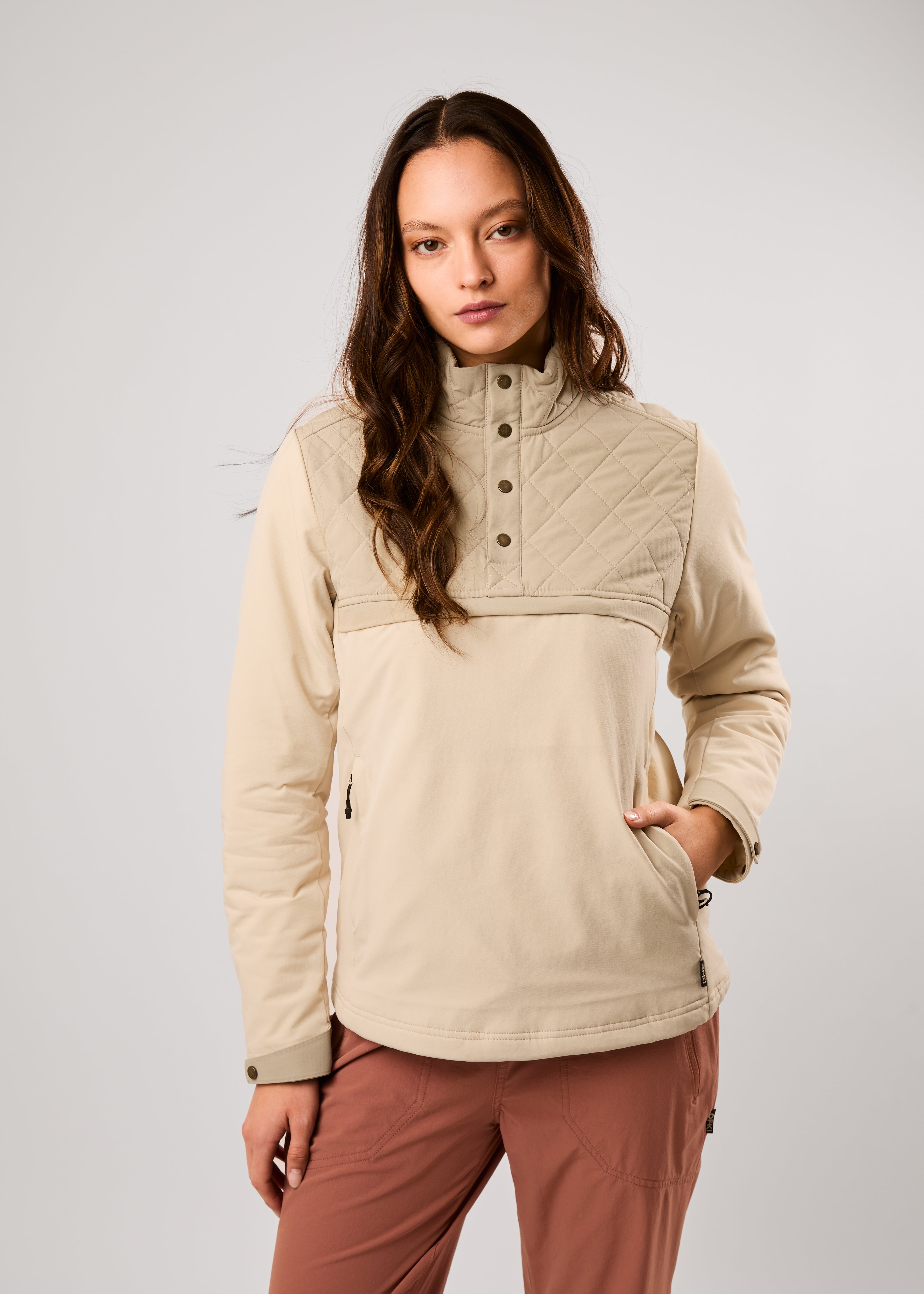 Chaqueta Zulak Padding Lana Merino Mujer