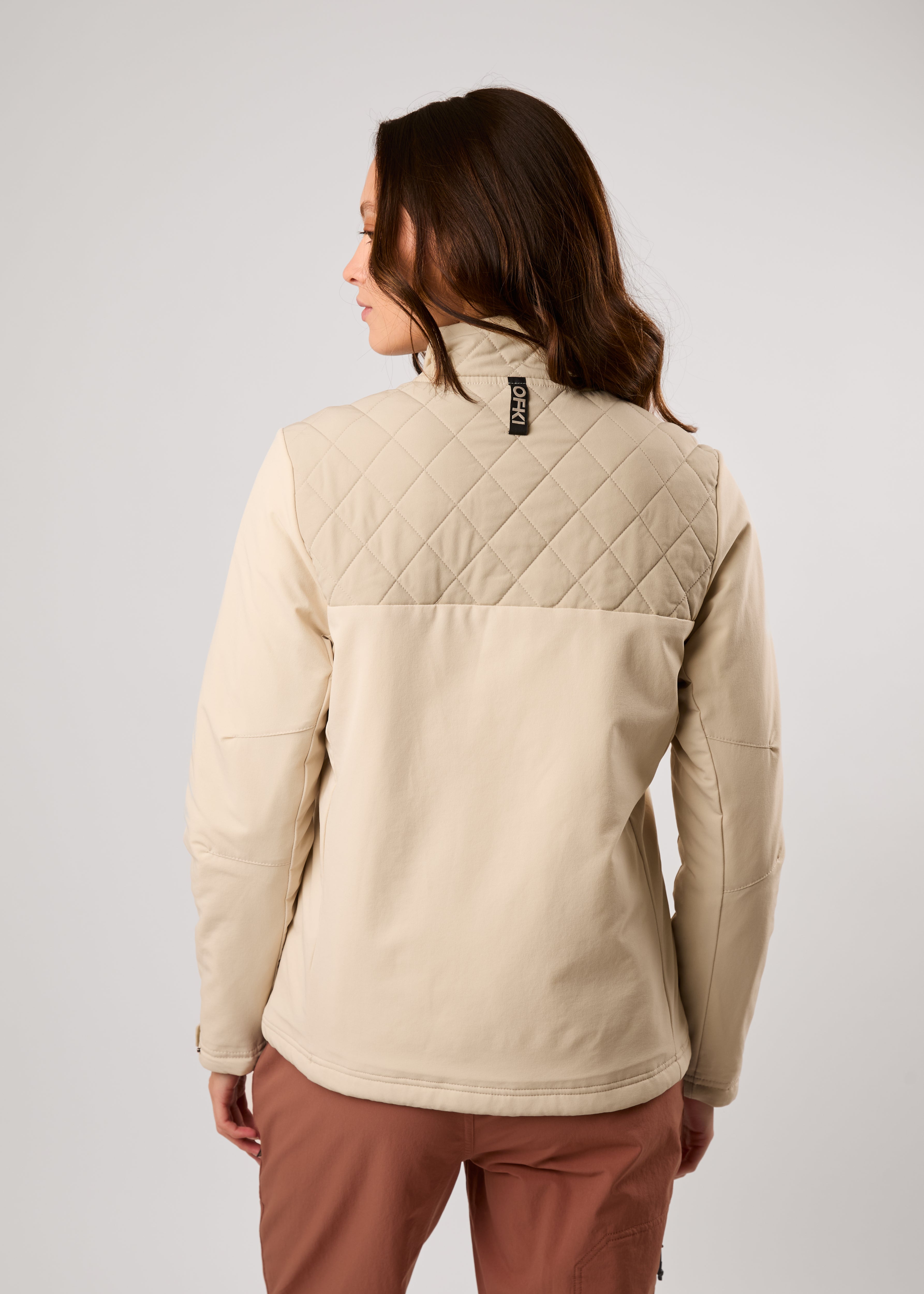 Chaqueta Zulak Padding Lana Merino Mujer